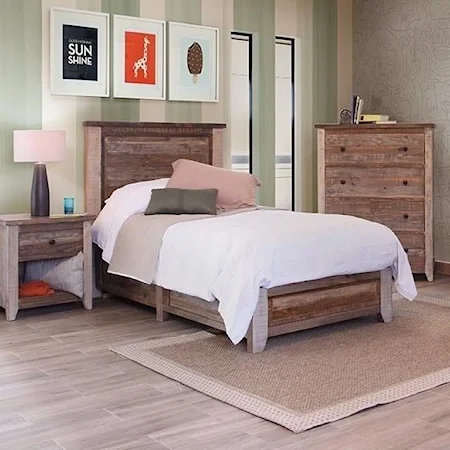 Rustic Full Bed